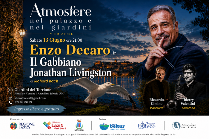 ATMOSFERE ENZO DECARO IL GABBIANO DI JONATHAN LIVINGSTON