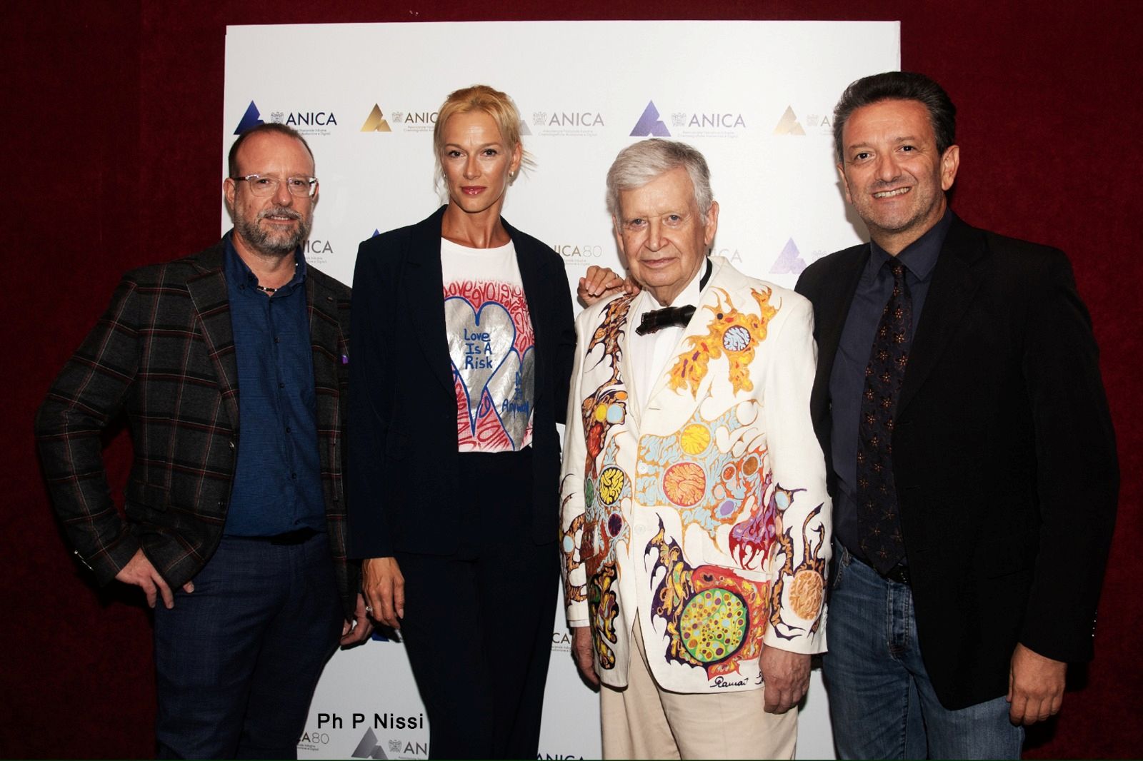 Andrea Rigon Andreea Duma Luis Fernandez de Eribe e Denis Berri al photocall Ph Pietro Nissi