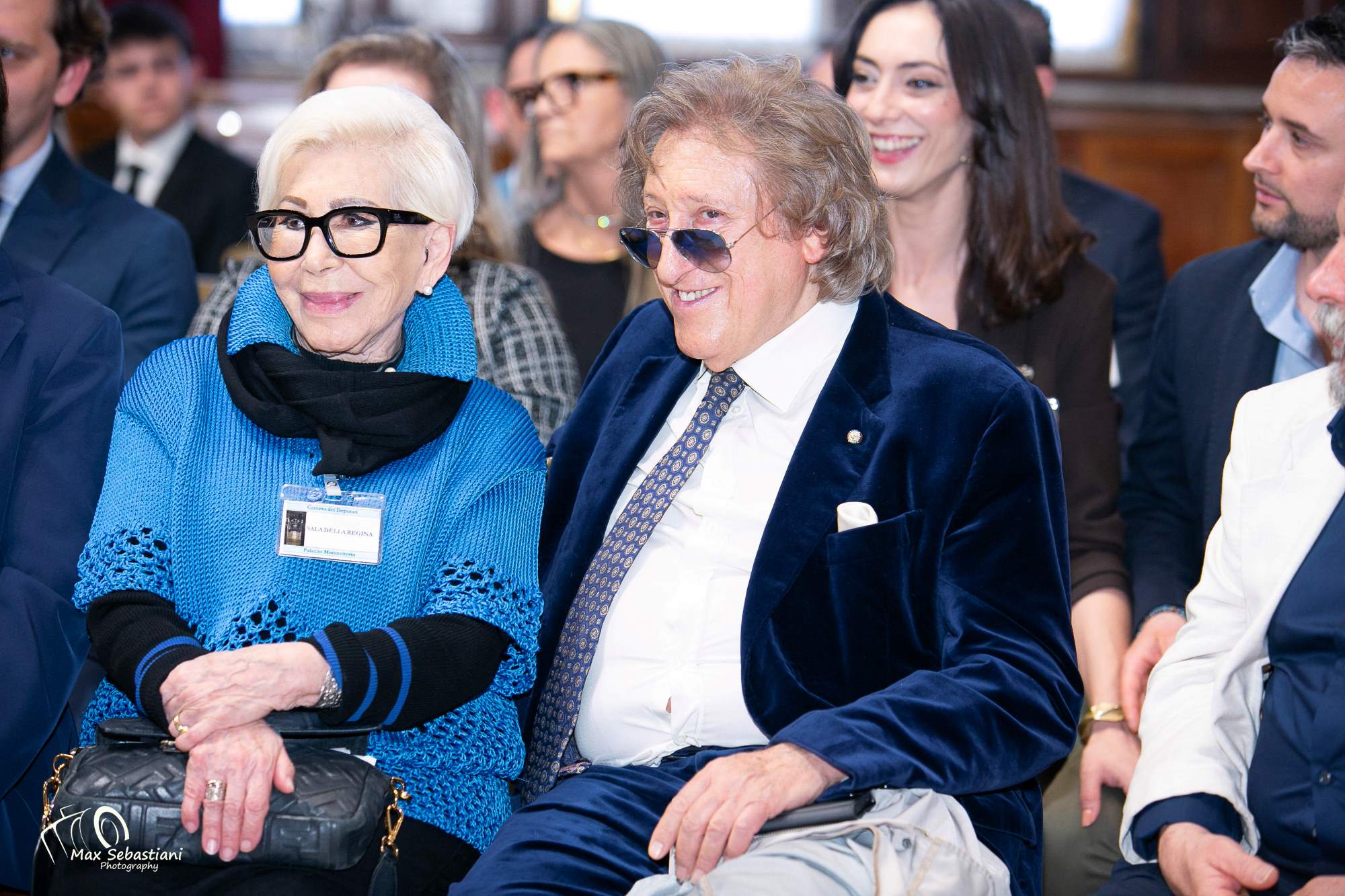 Anna Fendi e Fulvio Rocco