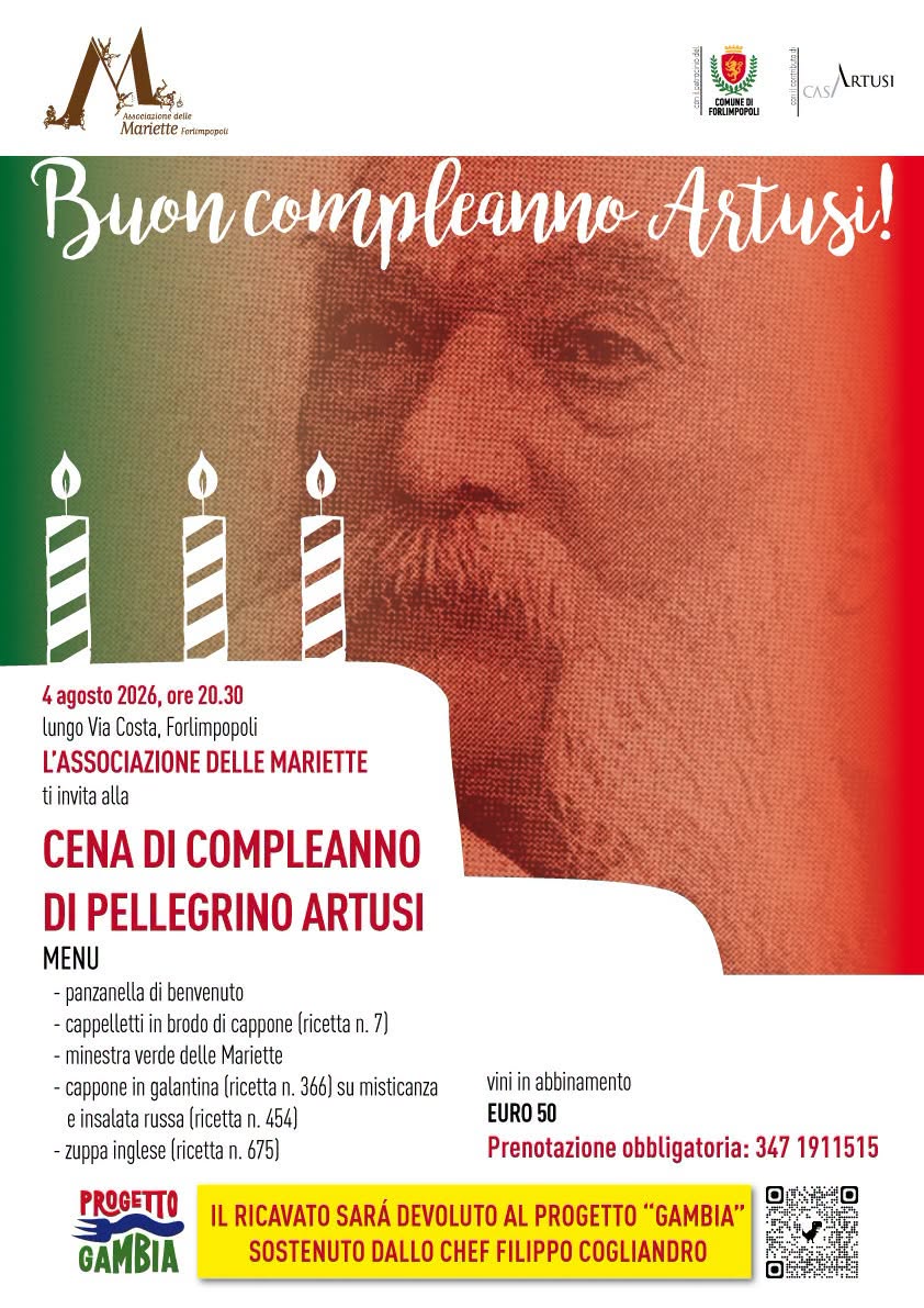 cena Artusi di  Filippo Cogliandro