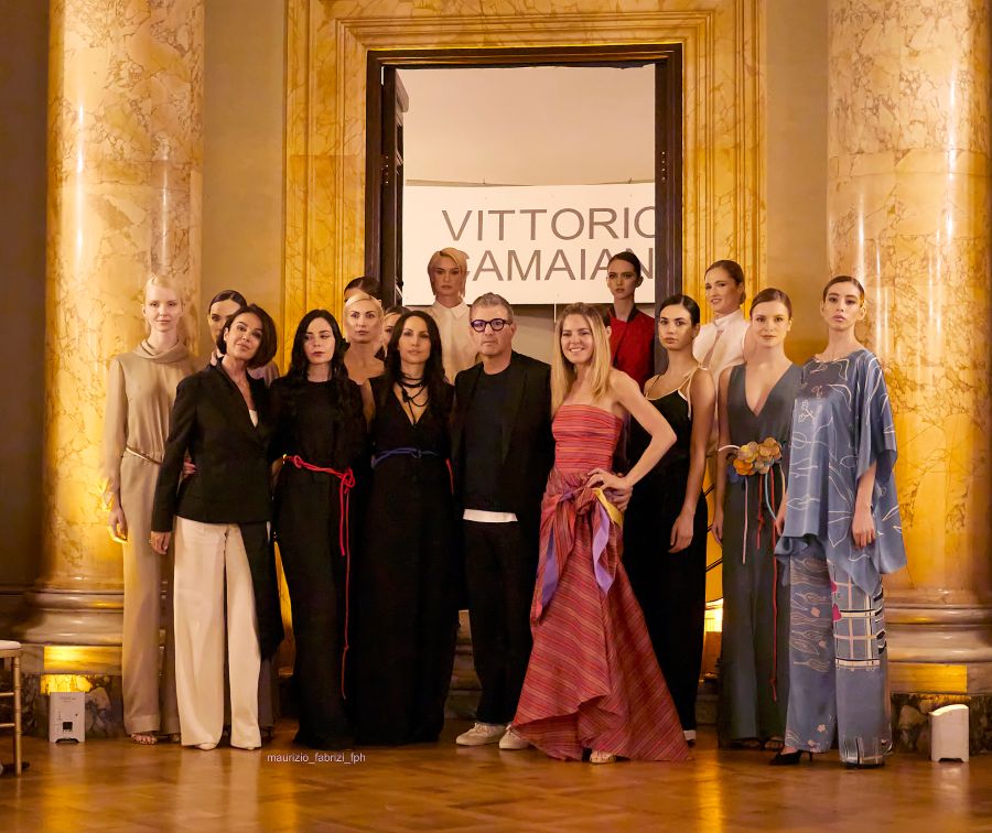 vittorio camaiani le modelle e i suoi principali collaboratori