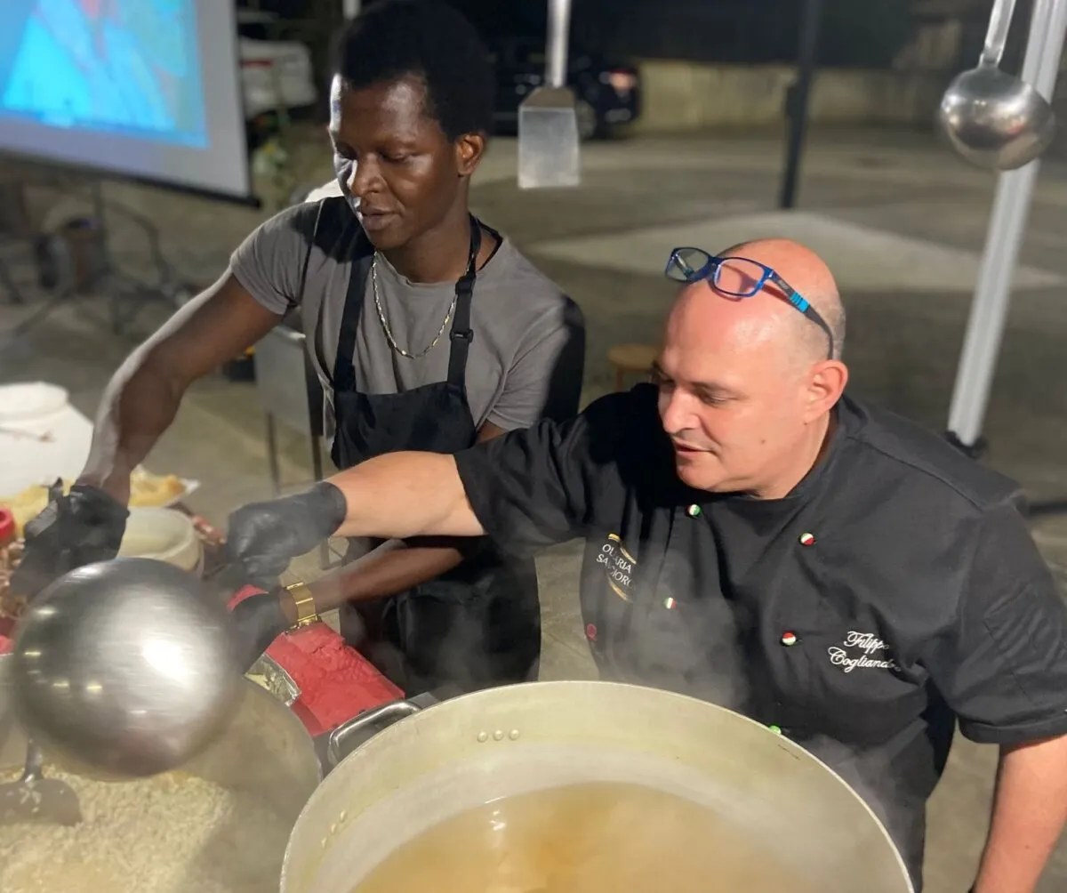 Cooking show prugna Sappo Minulio