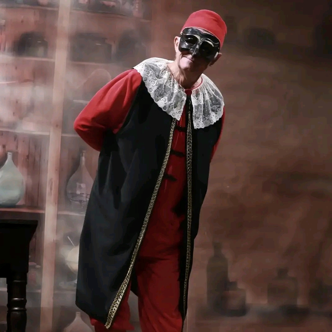 Franco Oppini nei panni di Pantalone
