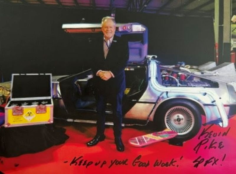 Kevin Pike dorelan ritorno al futuro