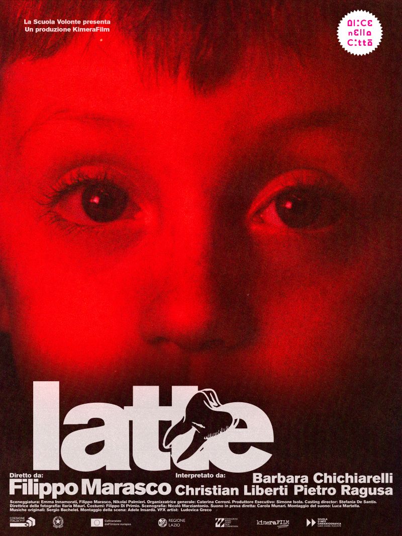 ILPOSTER DEL CORTO "LATTE"