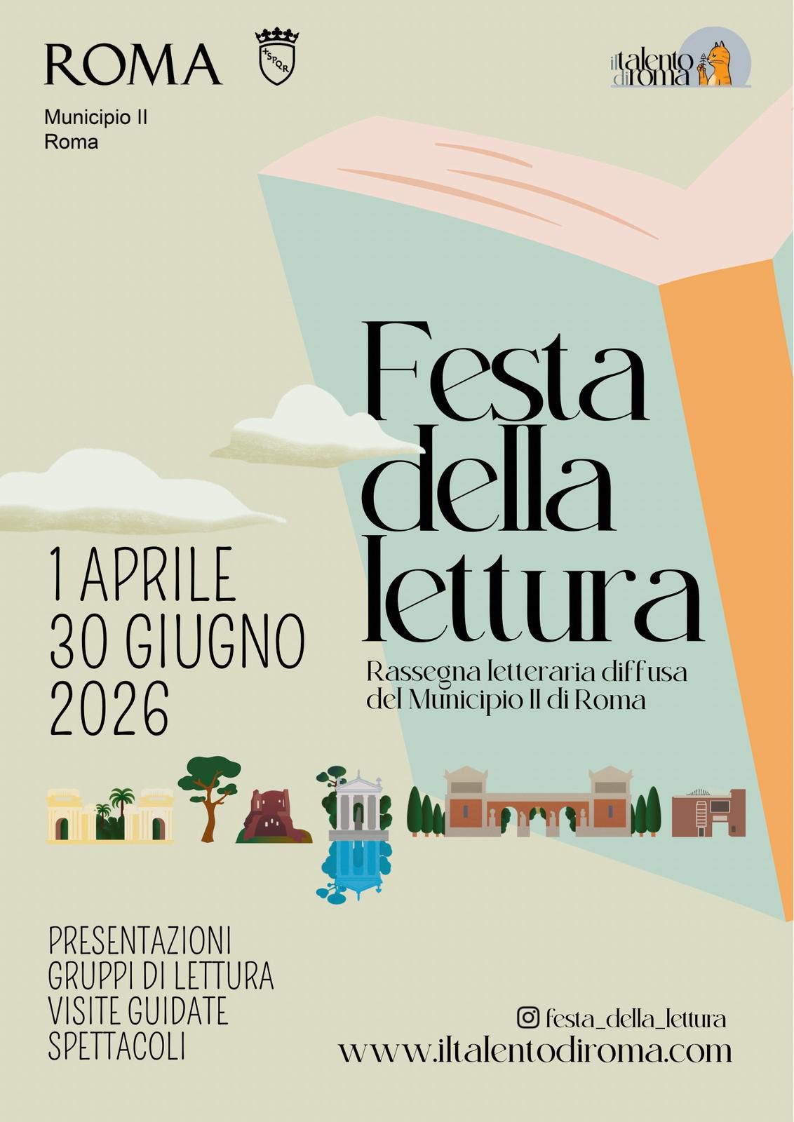 locandina festa della lettura 2026