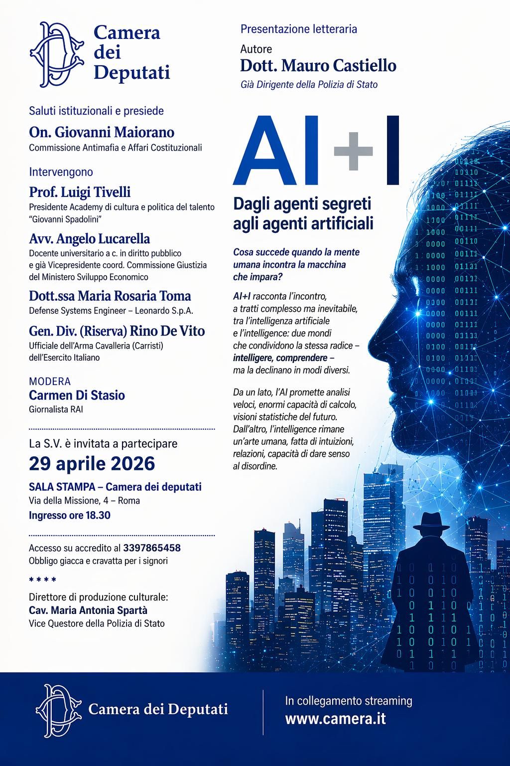 copertina del libro dagli agenti segreti agli agenti artificiali