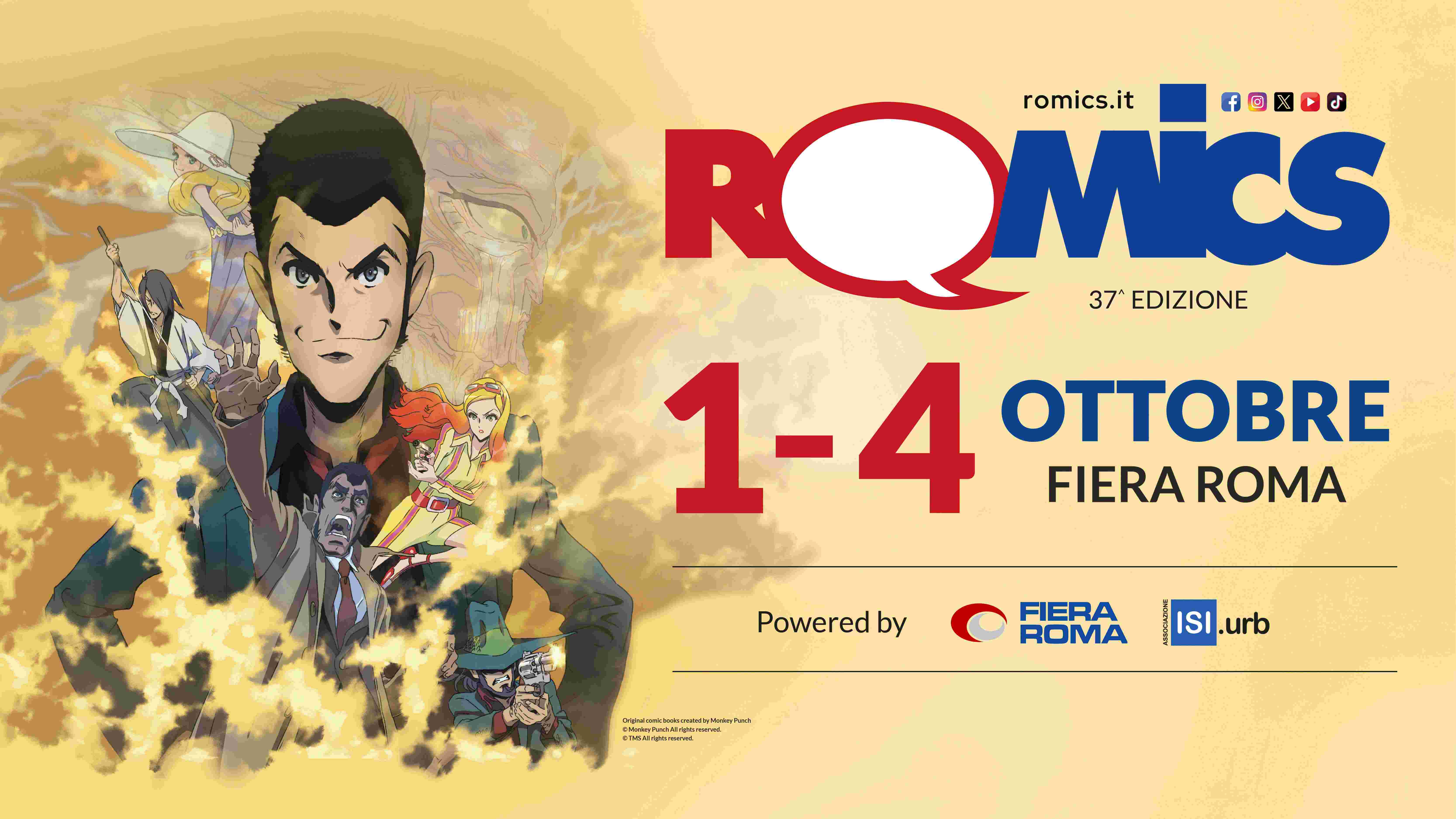 Manifesto Romics Lupin 