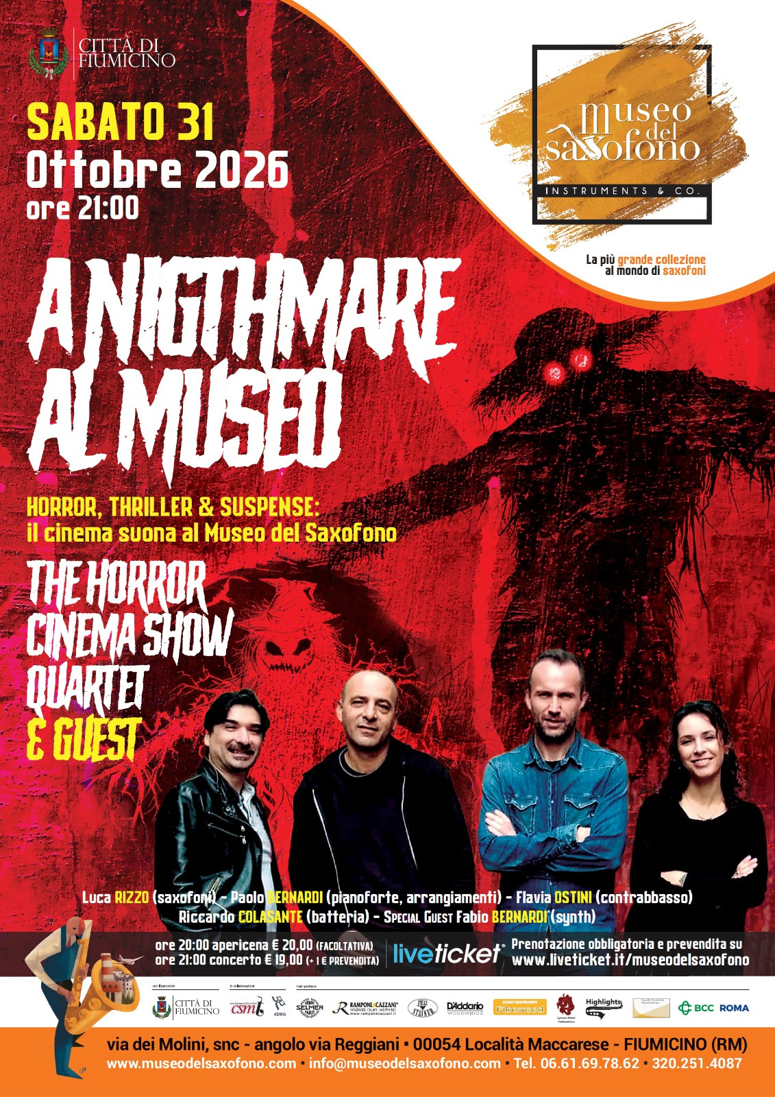 NOTTE DI HALLOWEEN AL MUSEO
