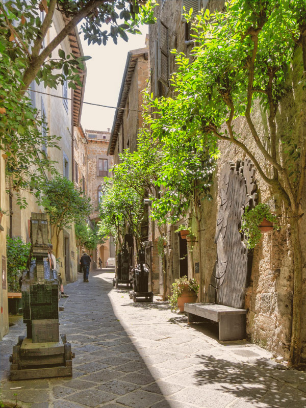 Orvieto strada centro