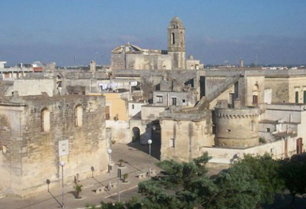 Panorama della città di Zollino