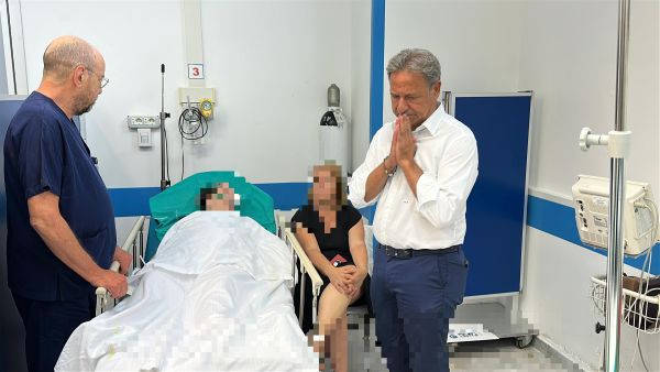 Paolo Pagliaro vicino a ricoverato