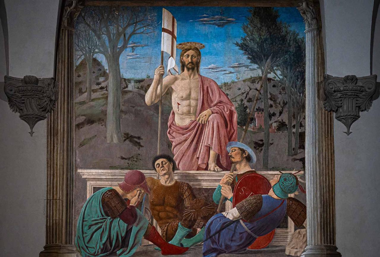 Piero della Francesca Resurrezione 1