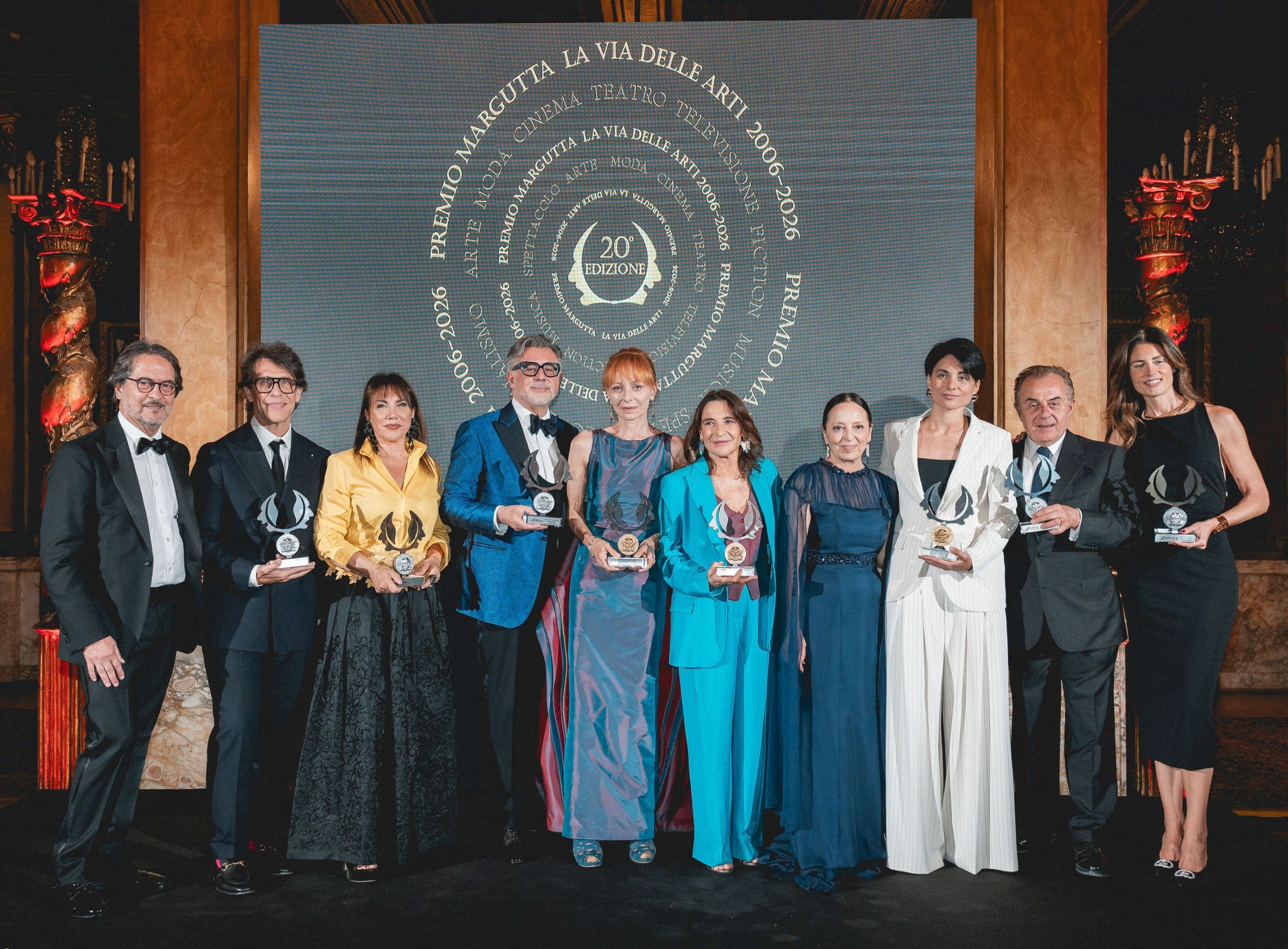 Premio Margutta 1 da six Premiati Antonio Falanga Cristiano Segafreddo Mariarita Grieco Gian Luca Bauzano Sabrina Capucci Lina Sastri Grazia Marino Giordana Angi Andrea Biavardi Daniela Ferolla