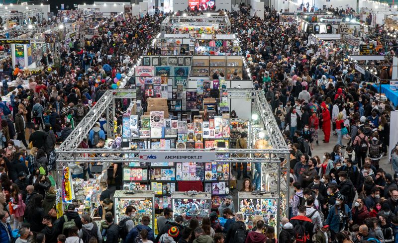 Romics padiglioni 1