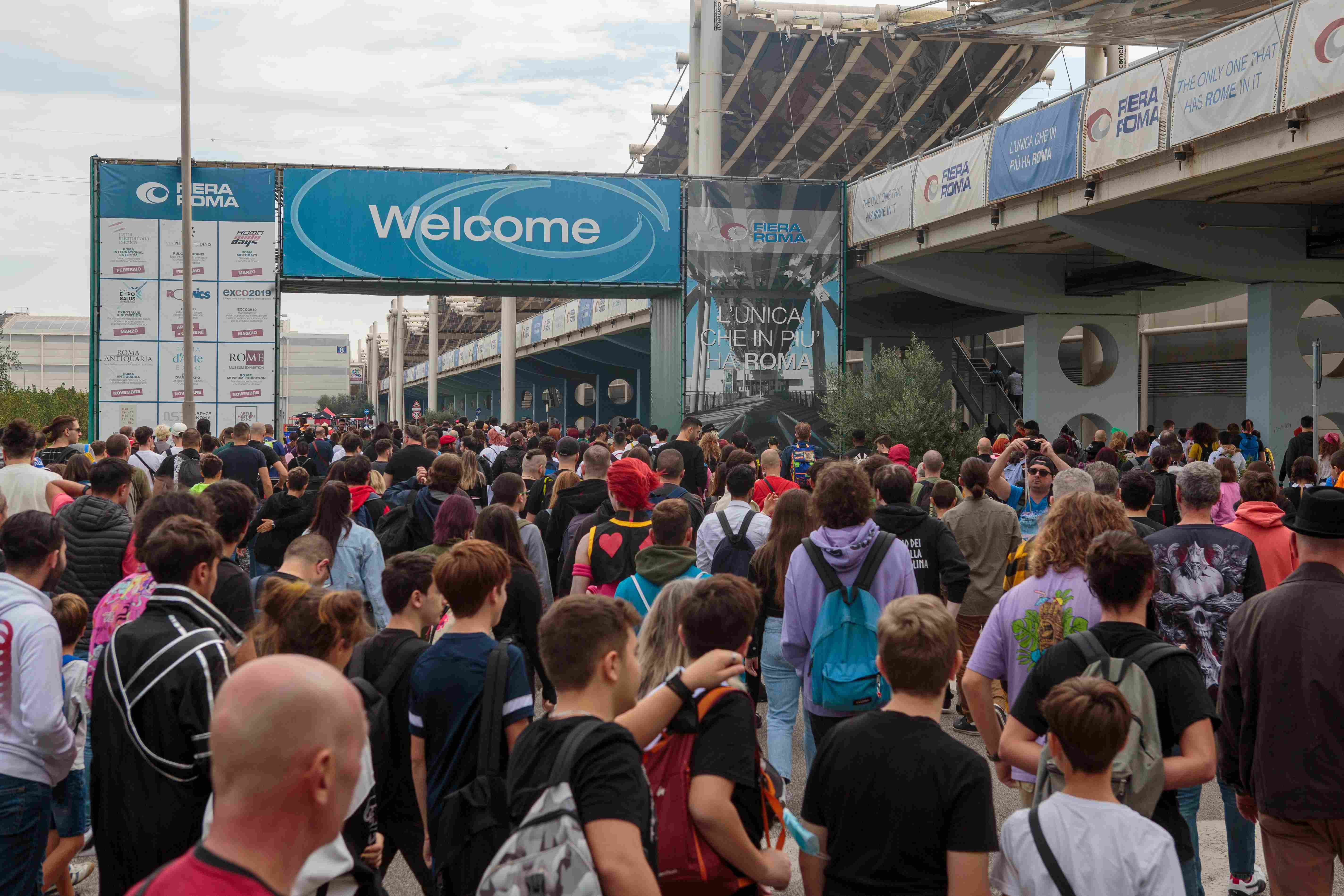 Romics pubblico ingresso