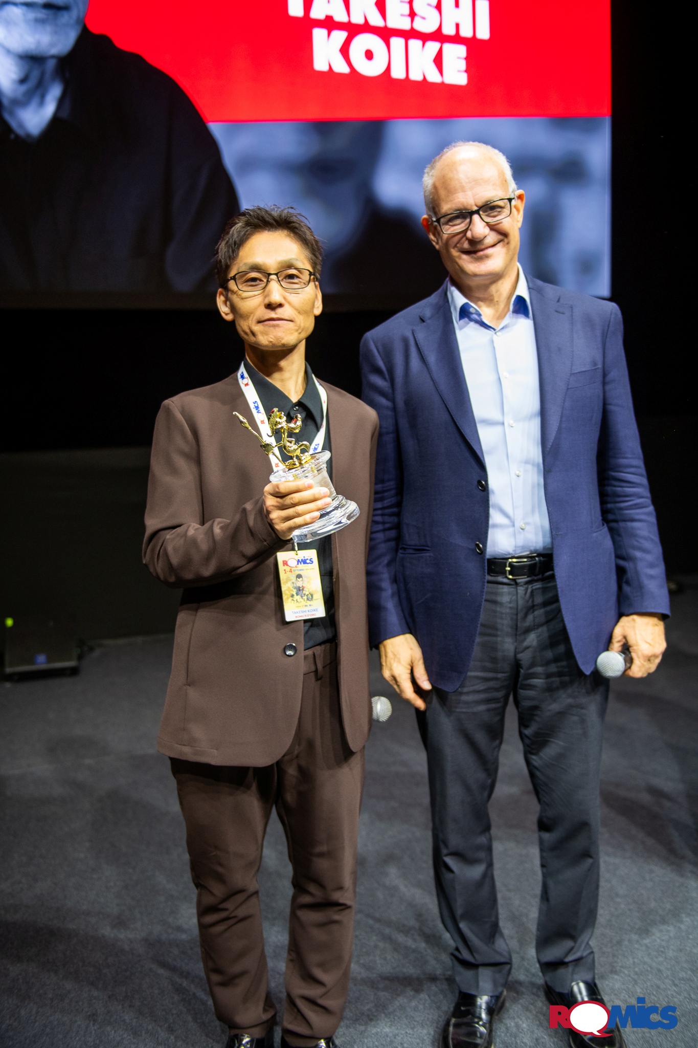 Il sindaco di Roma al comics per premiare