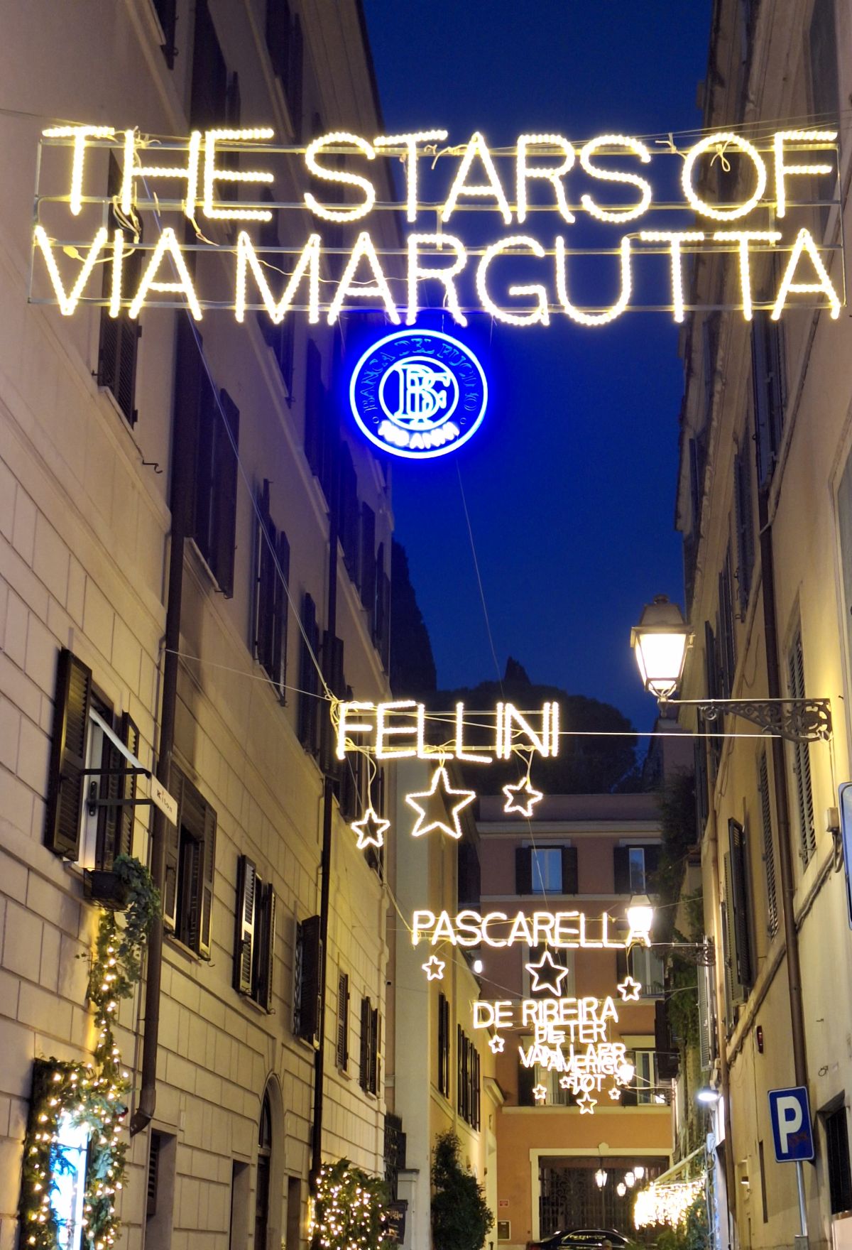 The Stars of Via Margutta