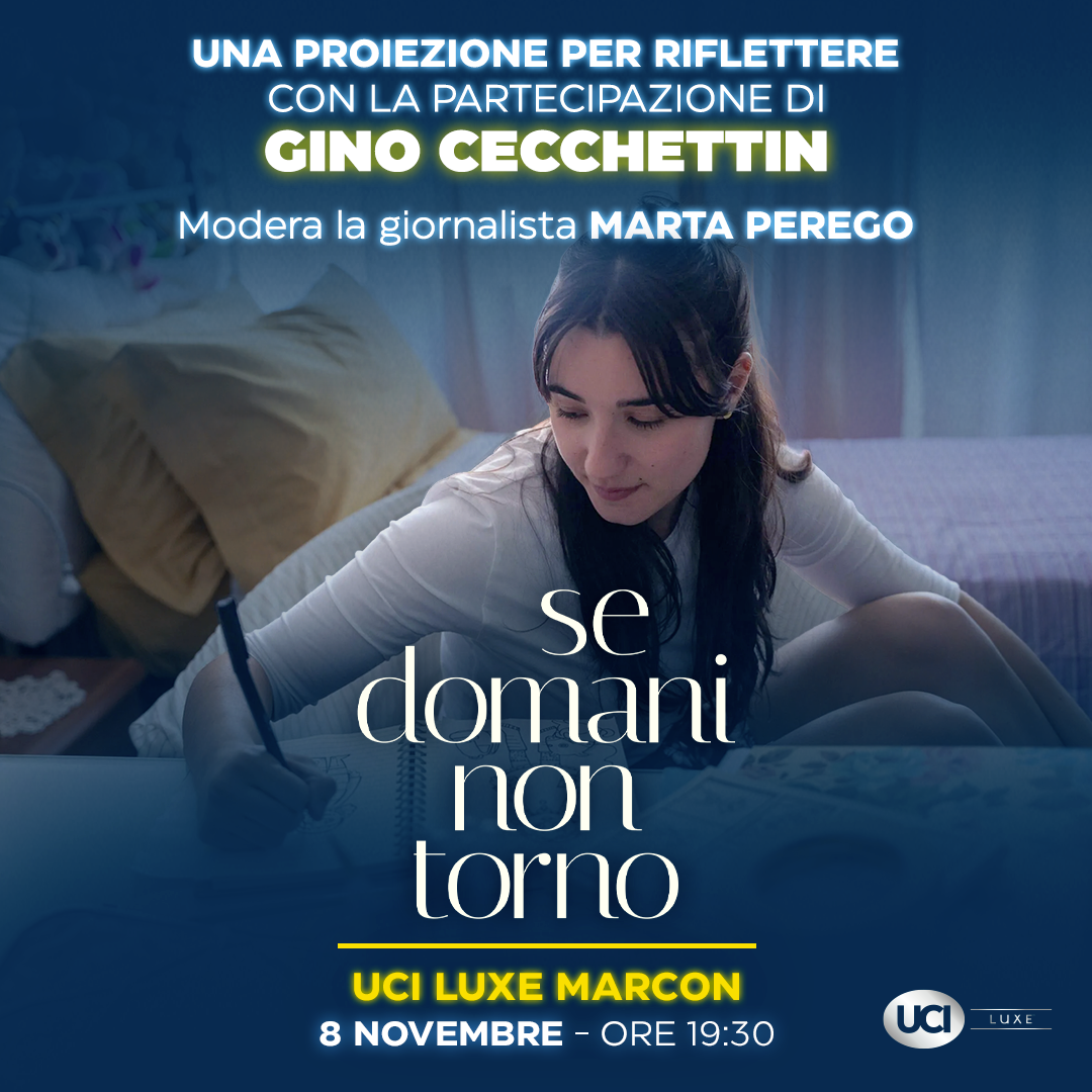 uci presenta il film domani non torno