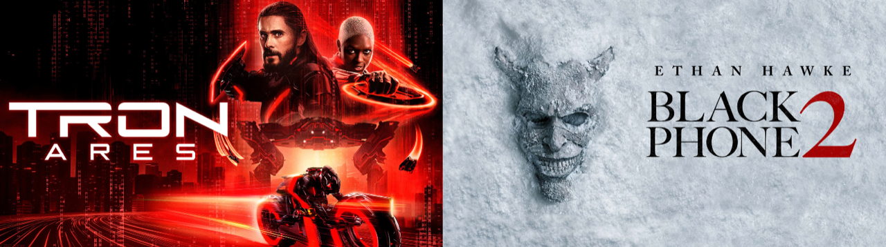 locandine di Tron ares e Black Phone 2