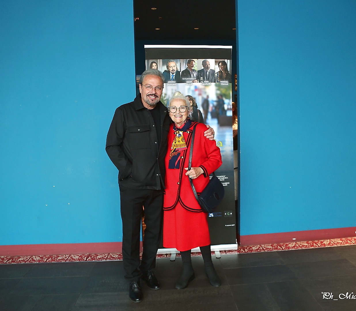 Antonio Serrano e la mamma Filomena