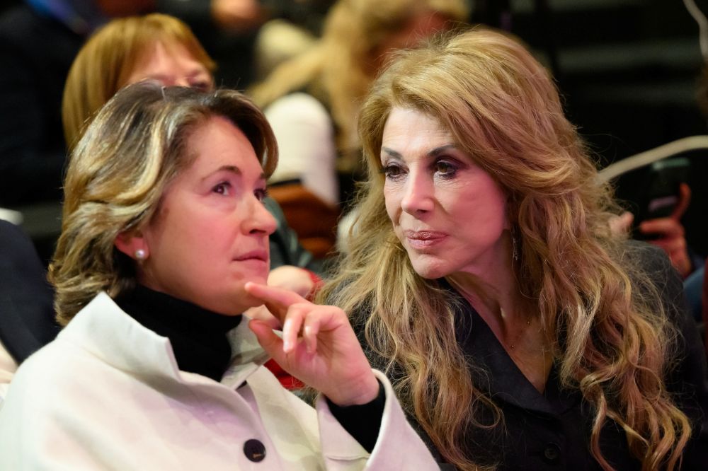 Ciuffetti e Gabriella Carlucci