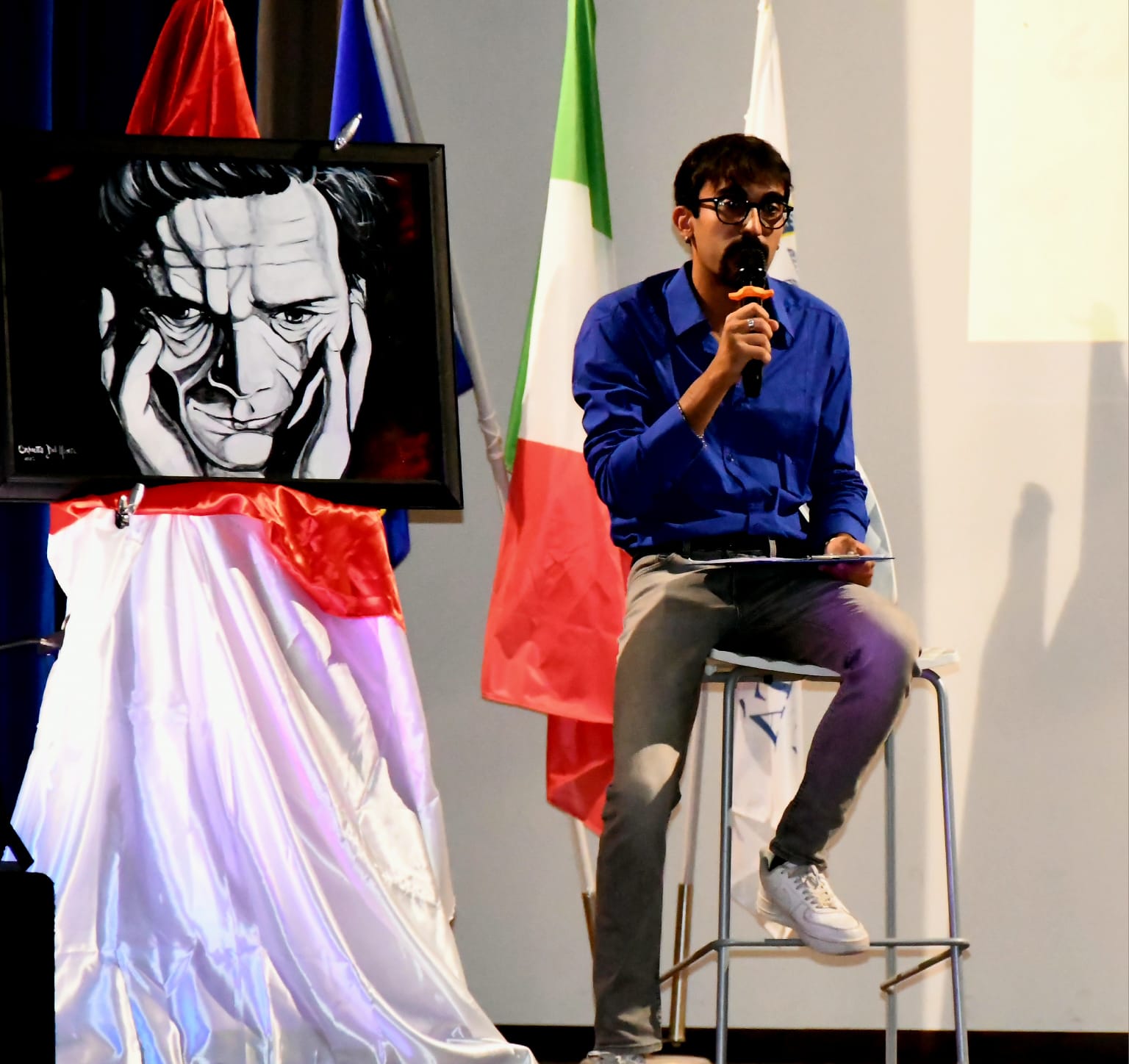Giacomo Costanzo attore e presidente associazione artistica culturale Traiano