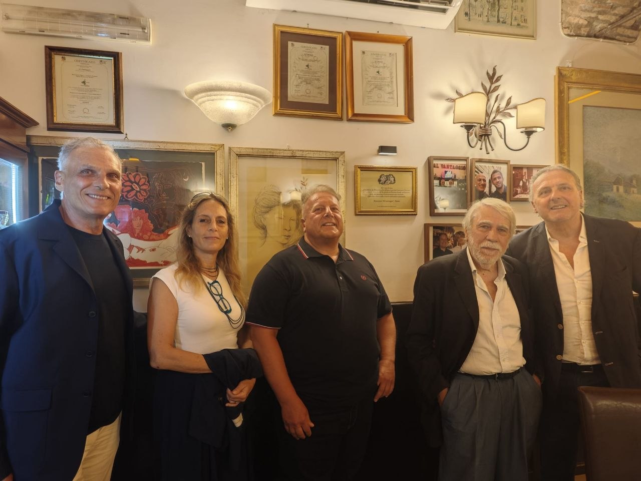 Marco Portone Veronique Haupt Alberto De Vincenti e Paolo Portone
