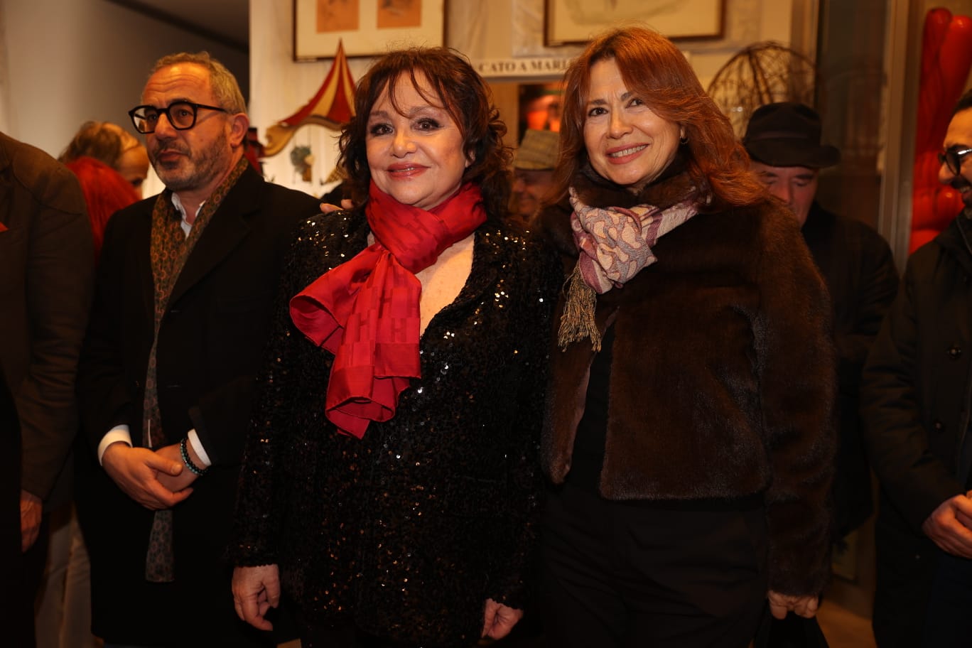 Mario Tacinelli Adriana Russo ed Imma Piro