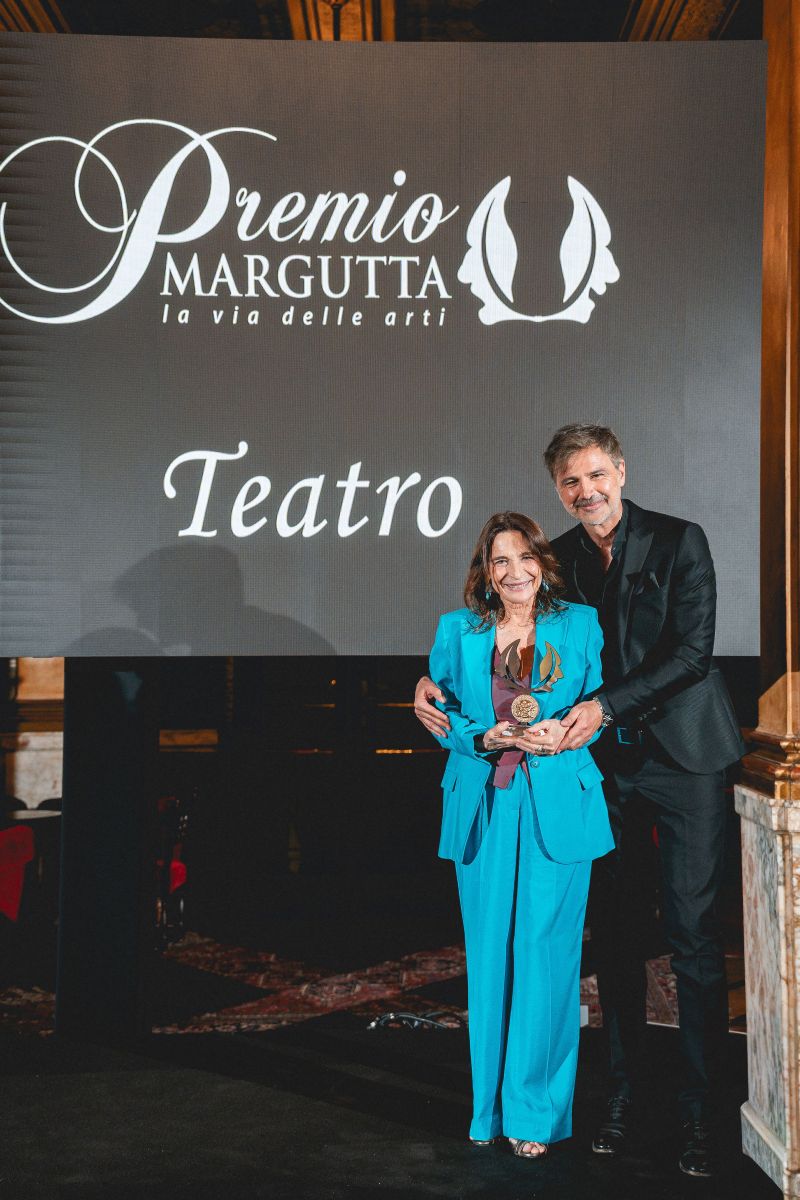 Premio Margutta 26 4 Sez. Teatro Lina Sastri Beppe Convertini