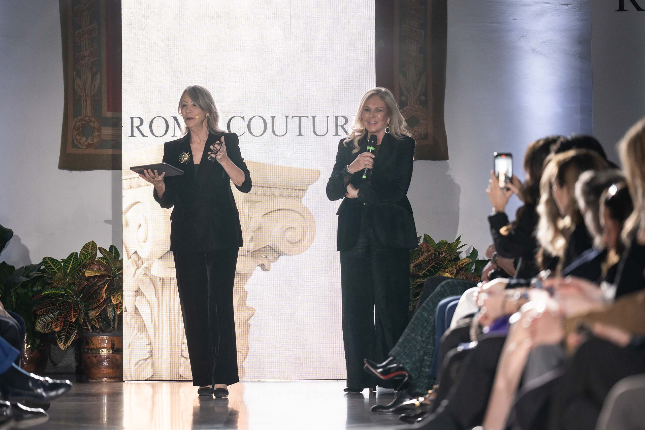 Roma Couture 8 Cinzia Malvini e il Partner MIAMO by Elena Aceto Di Capriglia