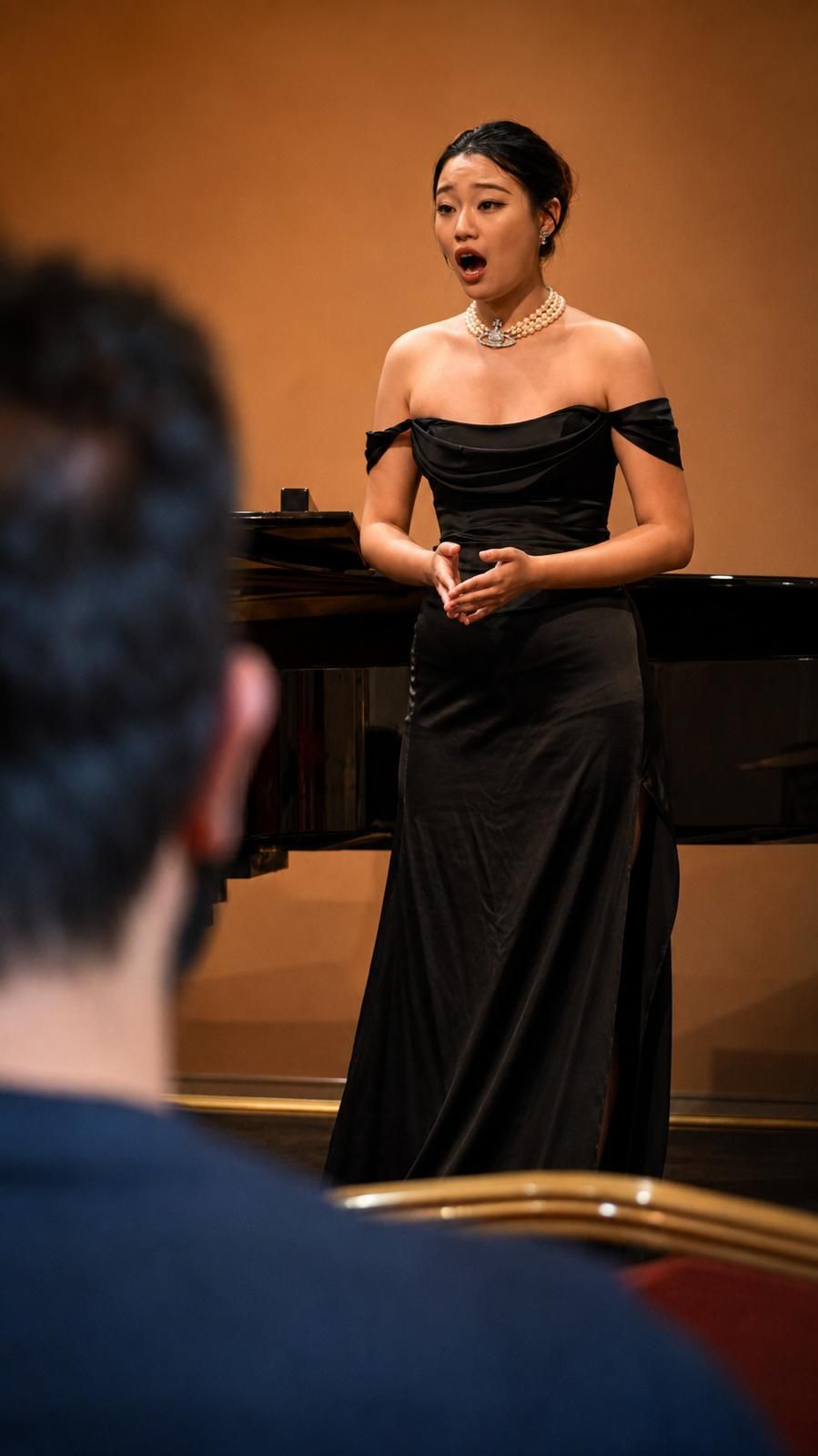 Ruijun Li che canta