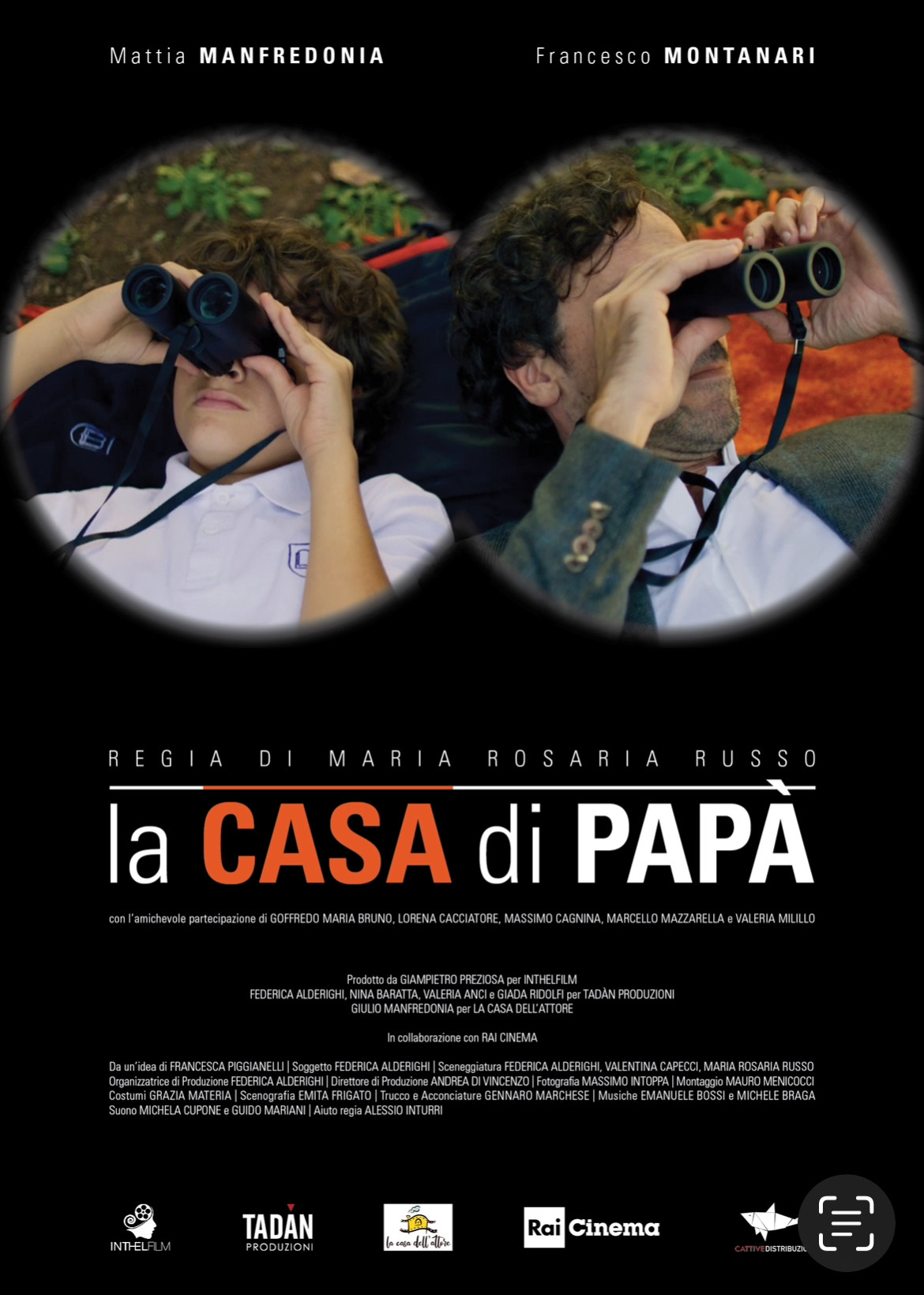 la casa di papà locandina