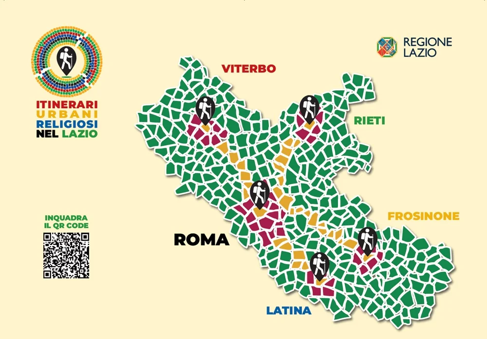 itinerari religiosi lazio
