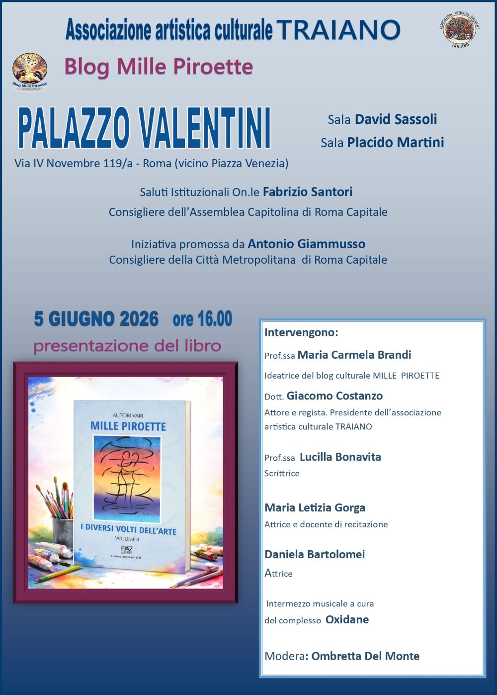 Presentazione del libro “Mille Piroette 