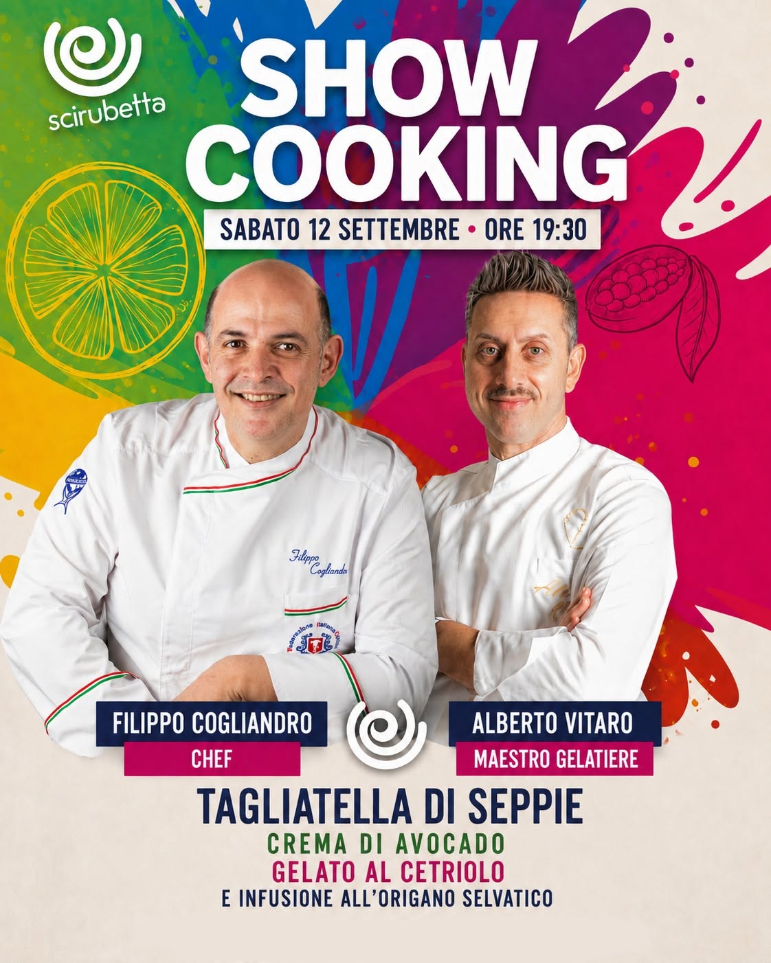 locandina show cooking