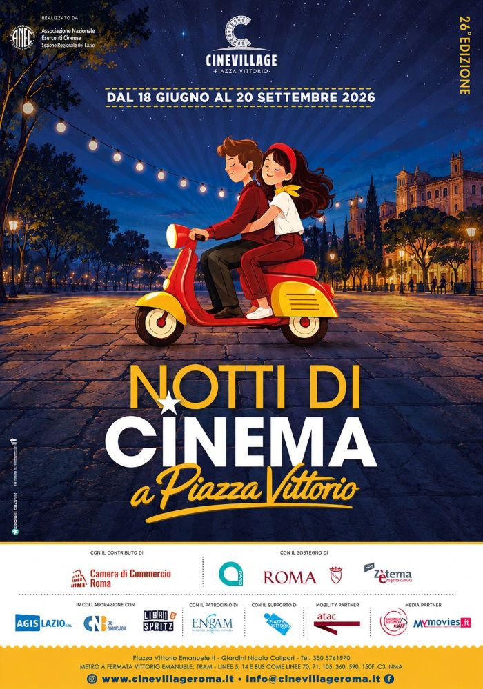 locandina per notti di cinema