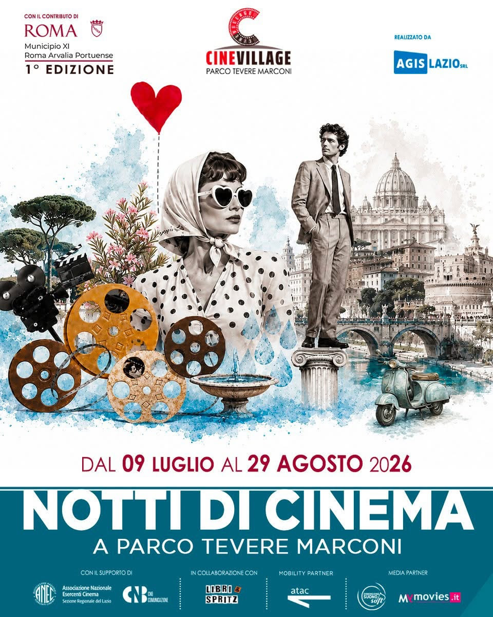 Notti di Cinema a Parco Tevere Marconi e Notti di Cinema a Villa Bonelli