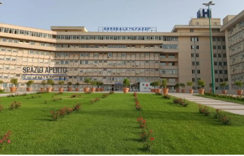 veduta dell'ospedale Vito Fazzi di Lecce