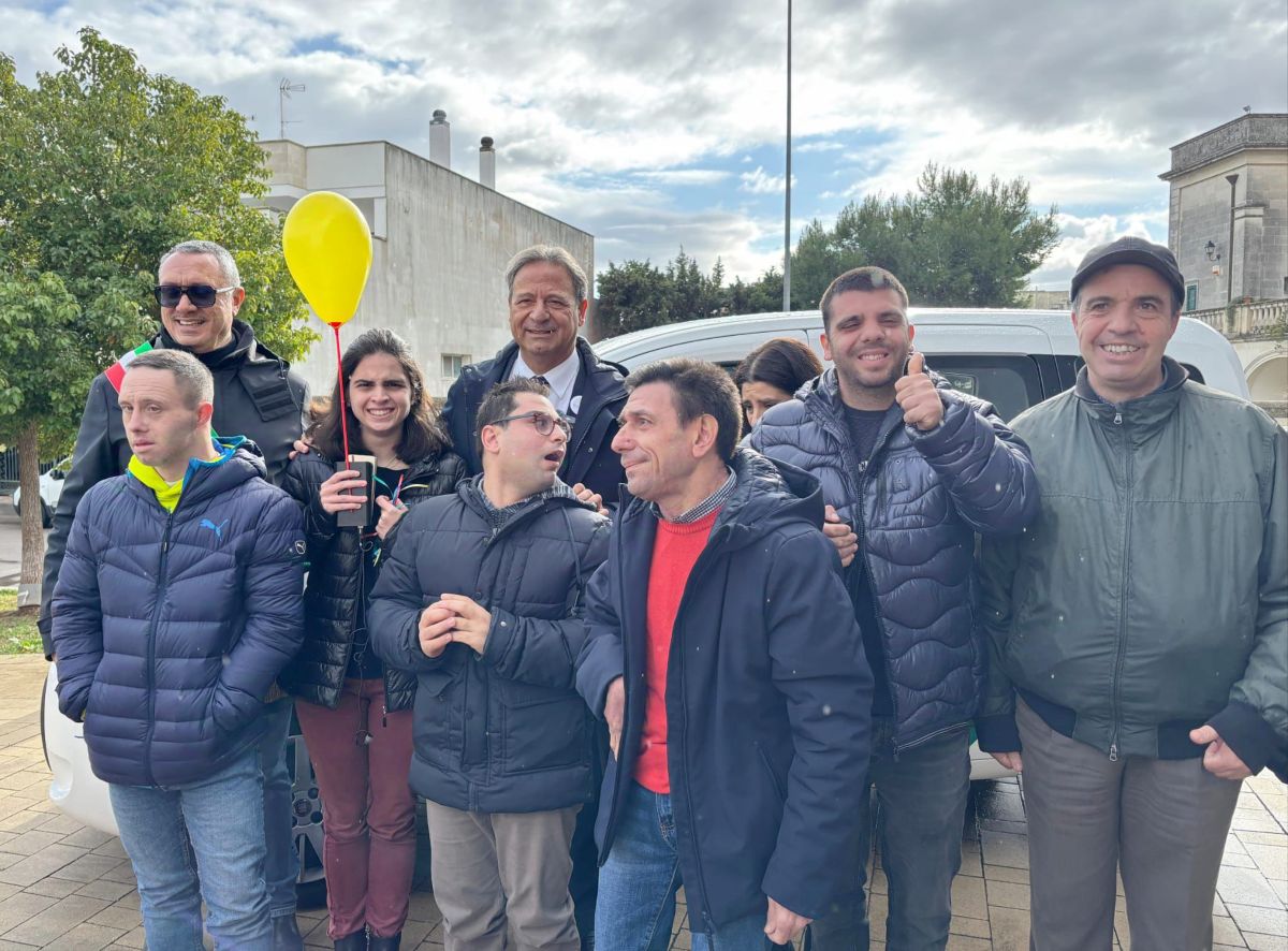paolo con il gruppo