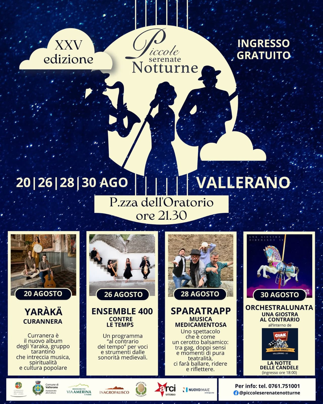 piccole serenate notturne locandina