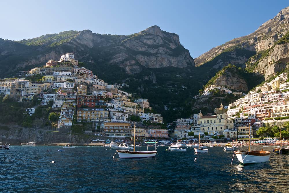 veduta panpramica di positano